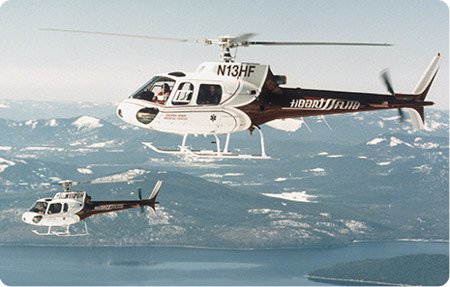 Heartflite. un programa de transporte aéreo de tiempo completo basado en un hospital en Spokane, Washington, comienza a funcionar en 1985.
